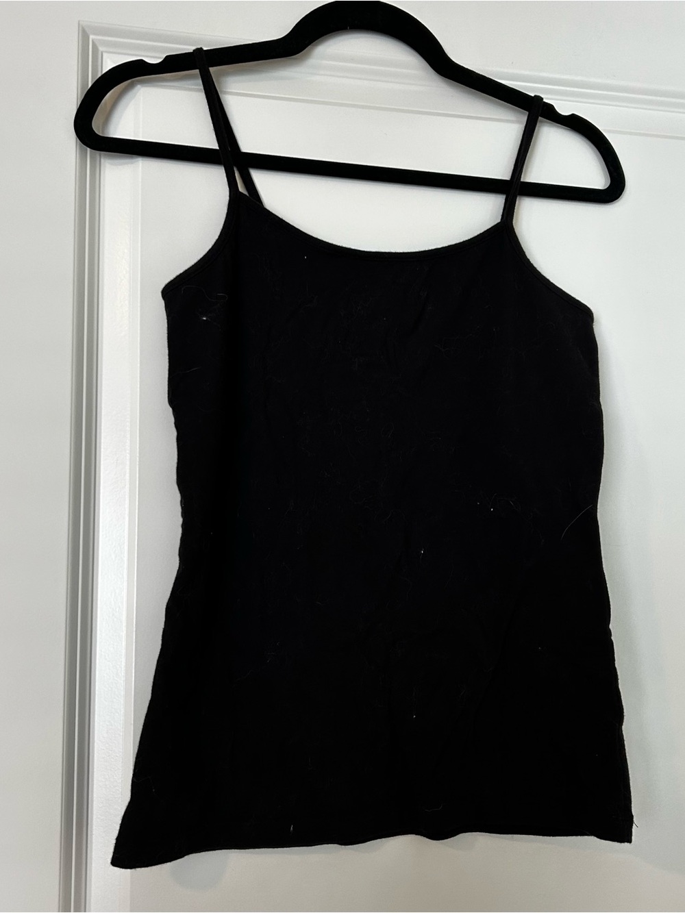 Classic Black Spaghetti Strap Tank Top